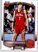 2025 Bowman Prospects #BPP-18 Niko Bundalo