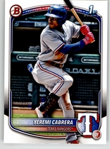 2025 Bowman Prospects #BP-146 Yeremi Cabrera