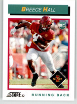 2022 Score 1992 Throwback Rookie #TB-5 Breece Hall