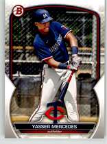 2023 Bowman Prospects #BP-99 Yasser Mercedes