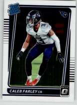 2021 Donruss Optic #249 Caleb Farley