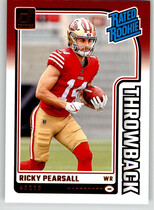 2024 Donruss Rated Rookies Throwback #33 Ricky Pearsall