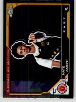 2025 Topps Chrome McDonalds All American #41 Nate Ament