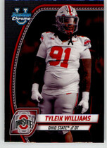 2024 Bowman Chrome University #149 Tyleik Williams