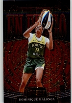 2025 Panini Select WNBA En Fuego #1 Dominique Malonga