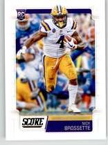 2019 Score Base Set #419 Nick Brossette