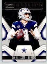 2020 Panini Playbook Captains #CAP-7 Dak Prescott
