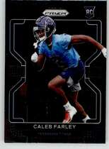 2021 Panini Prizm #375 Caleb Farley