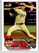 2023 Topps Base Set Series 2 #336 Tommy Henry