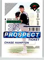2024 Panini Prospect Edition Prospect Ticket #34 Chase Hampton