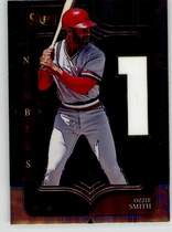 2025 Panini Select Select Numbers #23 Ozzie Smith