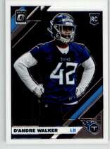 2019 Donruss Optic #141 Dandre Walker