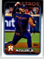 2024 Topps Base Set Series 2 #588 Lance Mccullers Jr.