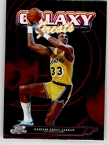 2025 Topps Chrome Cosmic Galaxy Greats #GG-22 Kareem Abdul-Jabbar