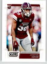 2019 Score Base Set #378 Johnathan Abram
