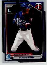 2024 Bowman Chrome Prospects #BCP-167 Dameury Pena