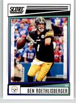 2022 Score Base Set #214 Ben Roethlisberger