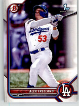 2022 Bowman Draft #BD-194 Alex Freeland