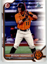 2022 Bowman Prospects #BP-26 Anthony Rodriguez