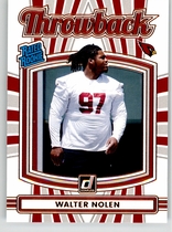 2025 Donruss Rated Rookie Throwback #23 Walter Nolen