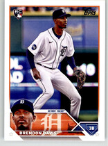 2023 Topps Base Set Series 2 #494 Brendon Davis
