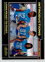 2023 Panini Absolute Introductions #20 Hendon Hooker|Jahmyr Gibbs|Sam Laporta