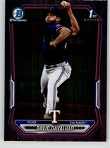 2026 Bowman Chrome Prospects #BCP-42 David Davalillo