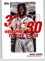 2023 Topps Welcome to the Club #WC-9 Hank Aaron
