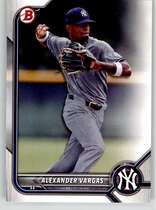 2022 Bowman Prospects #BP-140 Alexander Vargas