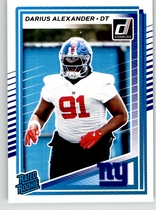 2025 Donruss Base Set #379 Darius Alexander