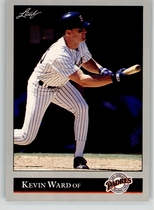 1992 Leaf Base Set #338 Kevin Ward