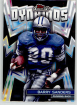 2024 Finest Dynamos #DYN-30 Barry Sanders