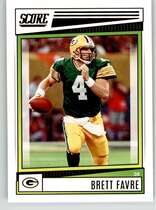 2022 Score Base Set #101 Brett Favre