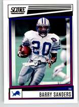 2022 Score Base Set #91 Barry Sanders
