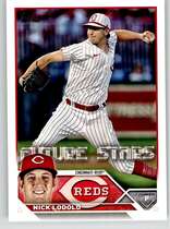 2023 Topps Base Set Series 2 #406 Nick Lodolo