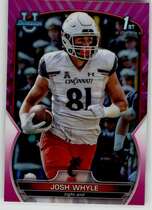 2022 Bowman Chrome University Pink Refractor #89 Josh Whyle