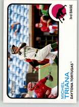 2022 Topps Heritage Minor League #125 Michel Triana