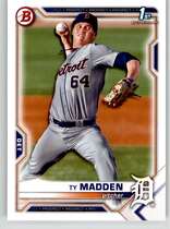 2021 Bowman Draft #BD-152 Ty Madden