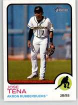 2022 Topps Heritage Minor League #2 Jose Tena