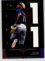 2025 Panini Select Select Numbers #7 Jackson Chourio