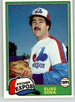 1981 Topps Base Set #181 Elias Sosa