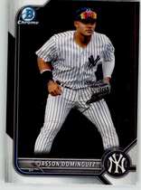 2022 Bowman Chrome Prospects #BCP-98 Jasson Dominguez