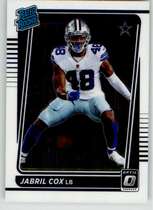 2021 Donruss Optic #286 Jabril Cox