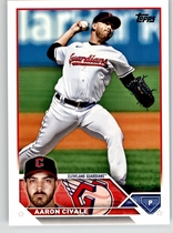2023 Topps Base Set Series 2 #433 Aaron Civale
