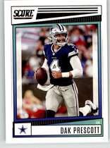 2022 Score Base Set #225 Dak Prescott