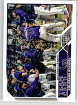 2023 Topps Base Set Series 2 #445 Colorado Rockies