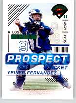 2024 Panini Prospect Edition Prospect Ticket #151 Yeiner Fernandez