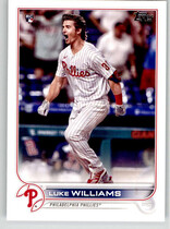 2022 Topps Base Set #62 Luke Williams