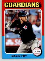 2024 Topps Heritage High Number #654 David Fry