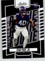 2023 Panini Absolute (Retail) #144 Ivan Pace Jr.